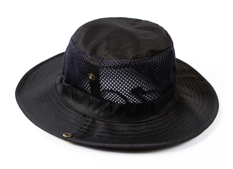 Solid Color Mesh Boonie Hats - Dallas General Wholesale