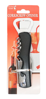 3-IN-1 Corkscrew Bottle Opener - Dallas General Wholesale