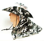 Camouflage Mesh Boonie Hats with Flap Neck Cover - Dallas General Wholesale