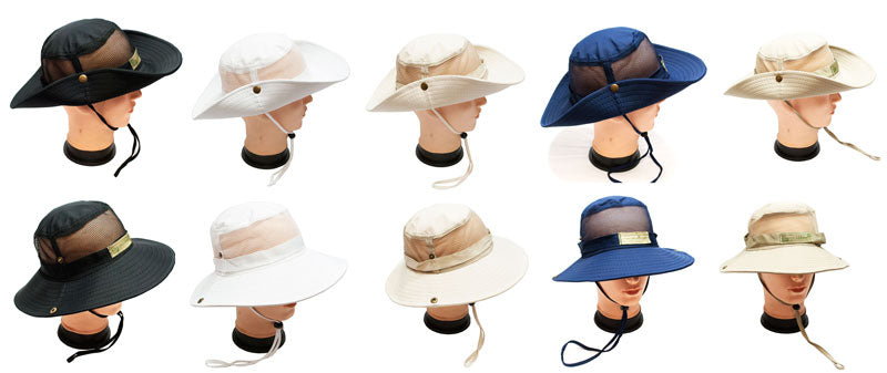 Men's Summer Mesh Bucket Hats - Dallas General Wholesale
