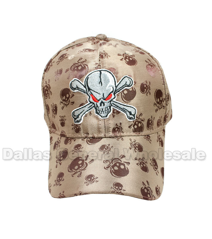 Skull Casual Baseball Caps Wholesale - Dallas General Wholesale