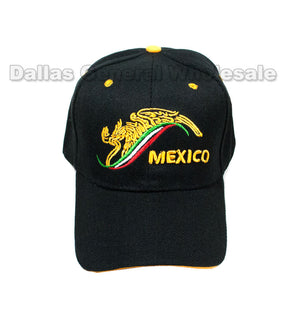 "Mexico" Adults Baseball Caps Wholesale - Dallas General Wholesale