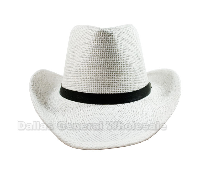Adults Straw Dress Hats Wholesale - Dallas General Wholesale