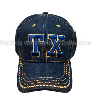 "TX" Adults Casual Denim Caps Wholesale - Dallas General Wholesale