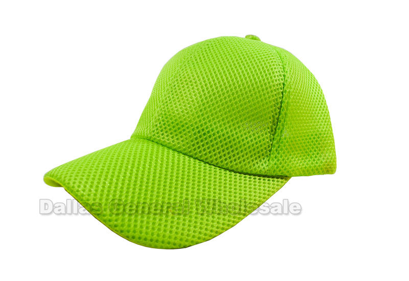 Neon Color Casual Caps Wholesale - Dallas General Wholesale