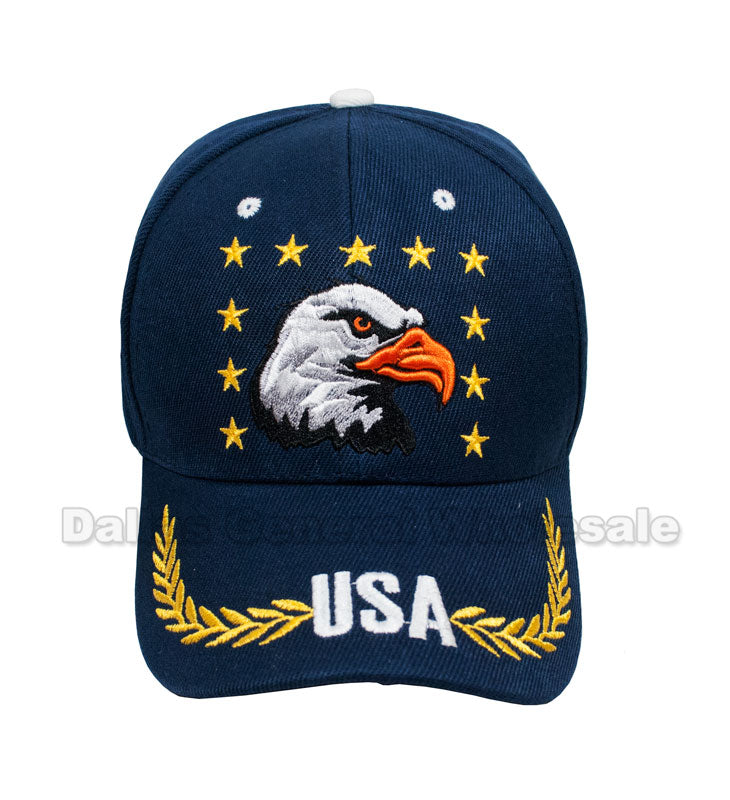 USA Eagle Casual Baseball Caps Wholesale - Dallas General Wholesale