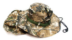 Forest Camouflage Bucket Hat with Flap Neck Cover - Dallas General Wholesale