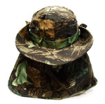Forest Camouflage Bucket Hat with Flap Neck Cover - Dallas General Wholesale