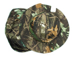 Forest Camouflage Bucket Hat with Flap Neck Cover - Dallas General Wholesale