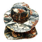 Forest Camouflage Bucket Hat with Flap Neck Cover - Dallas General Wholesale
