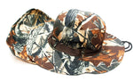 Forest Camouflage Bucket Hat with Flap Neck Cover - Dallas General Wholesale