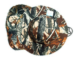 Forest Camouflage Bucket Hat with Flap Neck Cover - Dallas General Wholesale