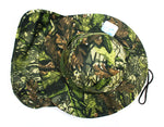 Forest Camouflage Bucket Hat with Flap Neck Cover - Dallas General Wholesale