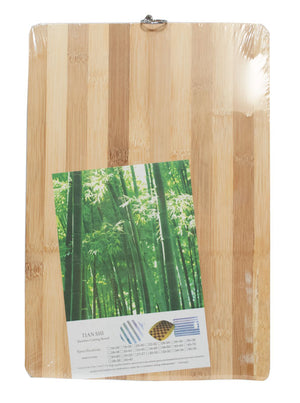 Bamboo Round Cutting Board 15 Diameter x 0.75 Thickness - 1 Piece