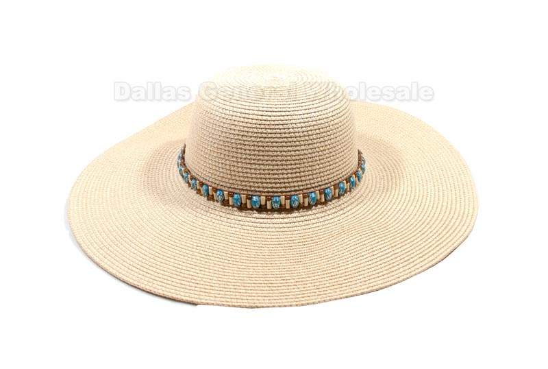 Floppy Straw Beach Hats Wholesale - Dallas General Wholesale