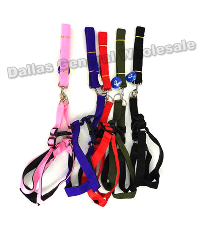 Large Dog Harness w/ Leash Set Wholesale - Dallas General Wholesale