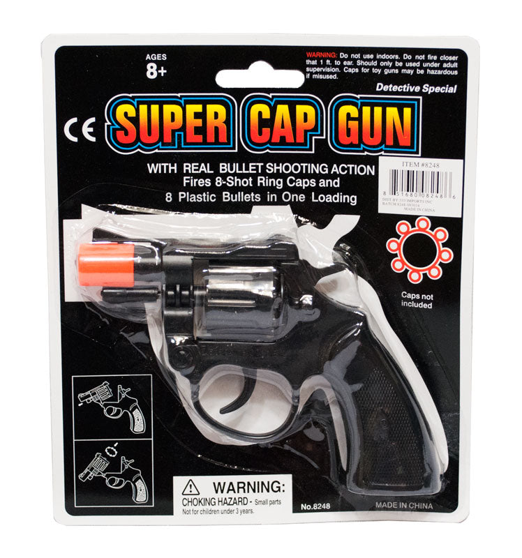 Toy Detective Cap Guns - Dallas General Wholesale