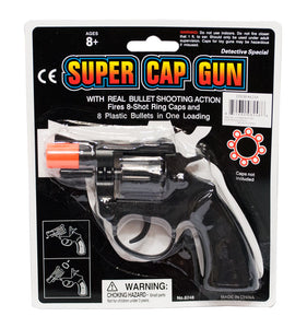 Toy Detective Cap Guns - Dallas General Wholesale