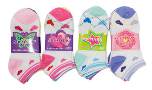 Little Girls Low Cut Casual Socks - Dallas General Wholesale