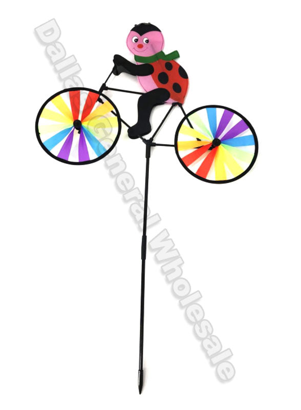 Ladybug with Bikes Windmills Wholesale - Dallas General Wholesale