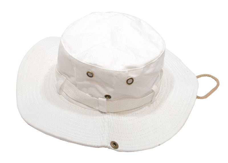 Solid Color Bucket Hat with Flap Neck Cover - Dallas General
