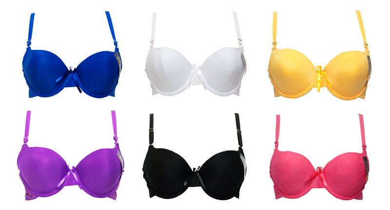 Womens Full Cup Coverage Bras Solid Colors