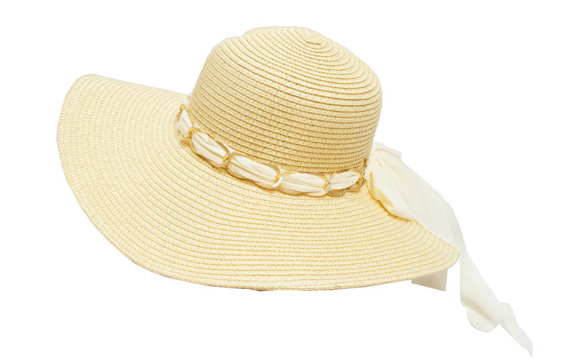 Ladies Beach Floppy Straw Hats - Dallas General Wholesale