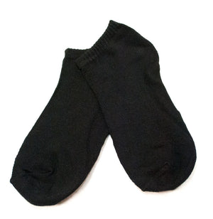All Black No Show Socks Wholesale - Dallas General Wholesale