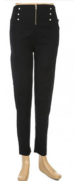 Military Style High Waist Pants 105 - Dallas General Wholesale