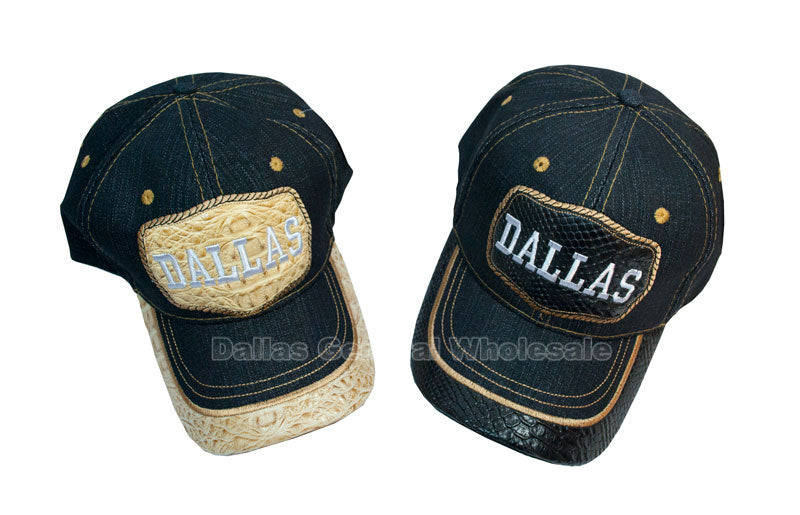 "Dallas" Jeans Casual Baseball Caps Wholesale - Dallas General Wholesale
