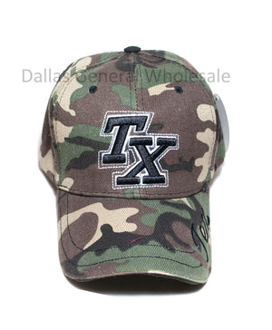 "TX" Casual Baseball Caps Wholesale