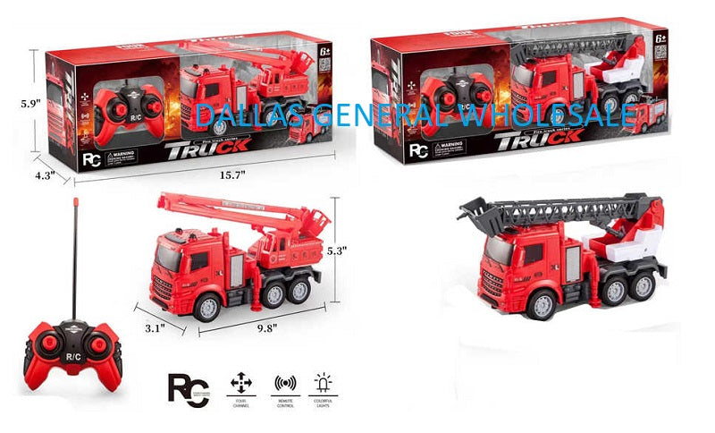 Toy R/C Transform Fire Trucks Wholesale