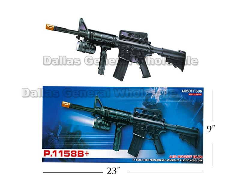Airsoft BB Shot Guns w/ Flash Light Wholesale