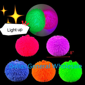 Novelty Toy Light Up Giant Puffer Balls Wholesale