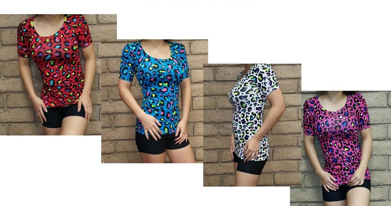 Cheetah Printed Girls T-Shirts Wholesale - Dallas General Wholesale