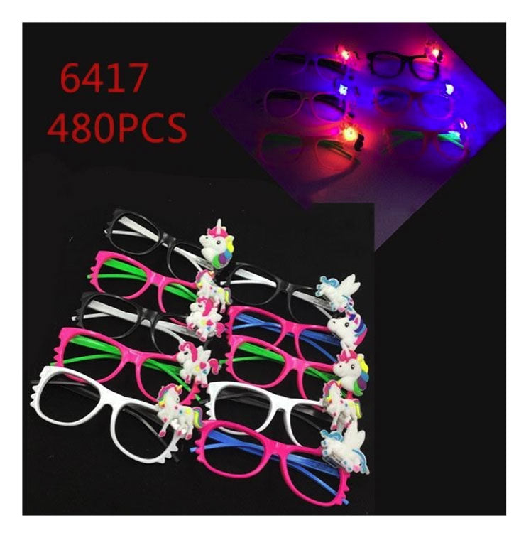 Glowing Unicorn Glasses Wholesale - Dallas General Wholesale