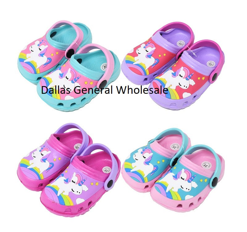 Little Girls Unicorn Sandals Wholesale