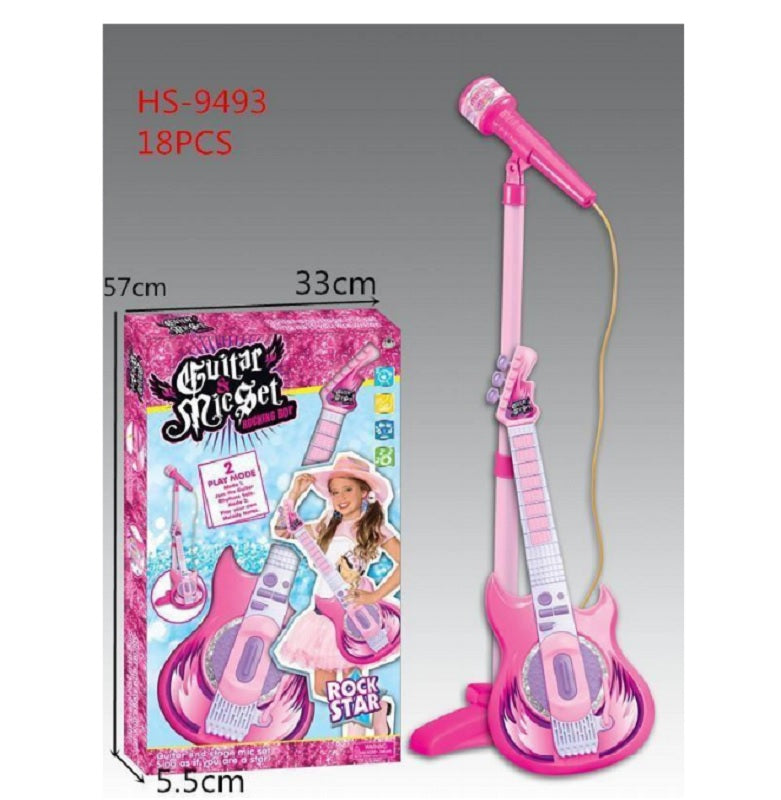 Toy Microphone and Guitar Set Wholesale - Dallas General Wholesale